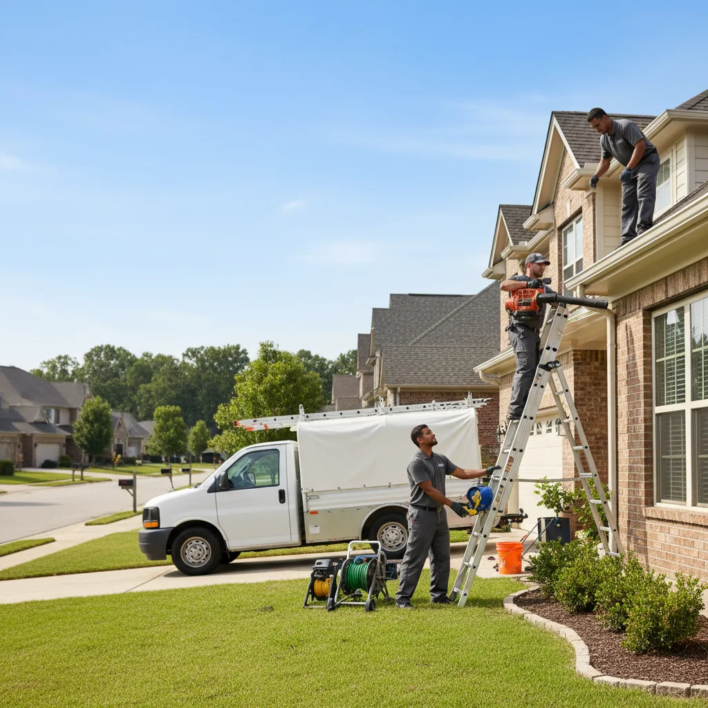 Home Gutter Service in Odum, GA near me